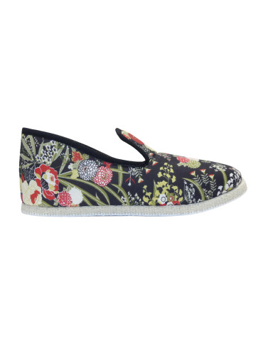 charentaise rondinaud femme avec imprimé fleurs 2