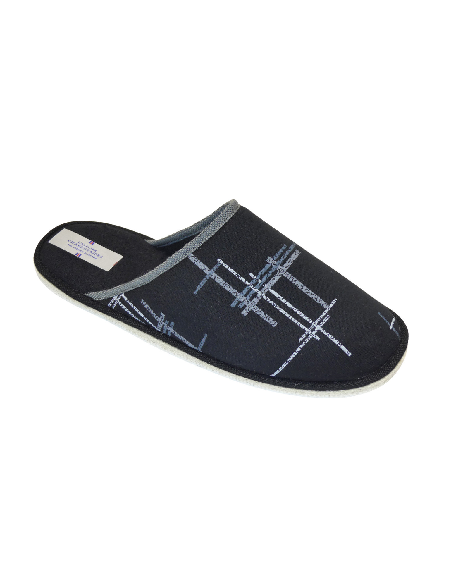 Mule Man in Jersey Soothing Slipper The Charente workshop