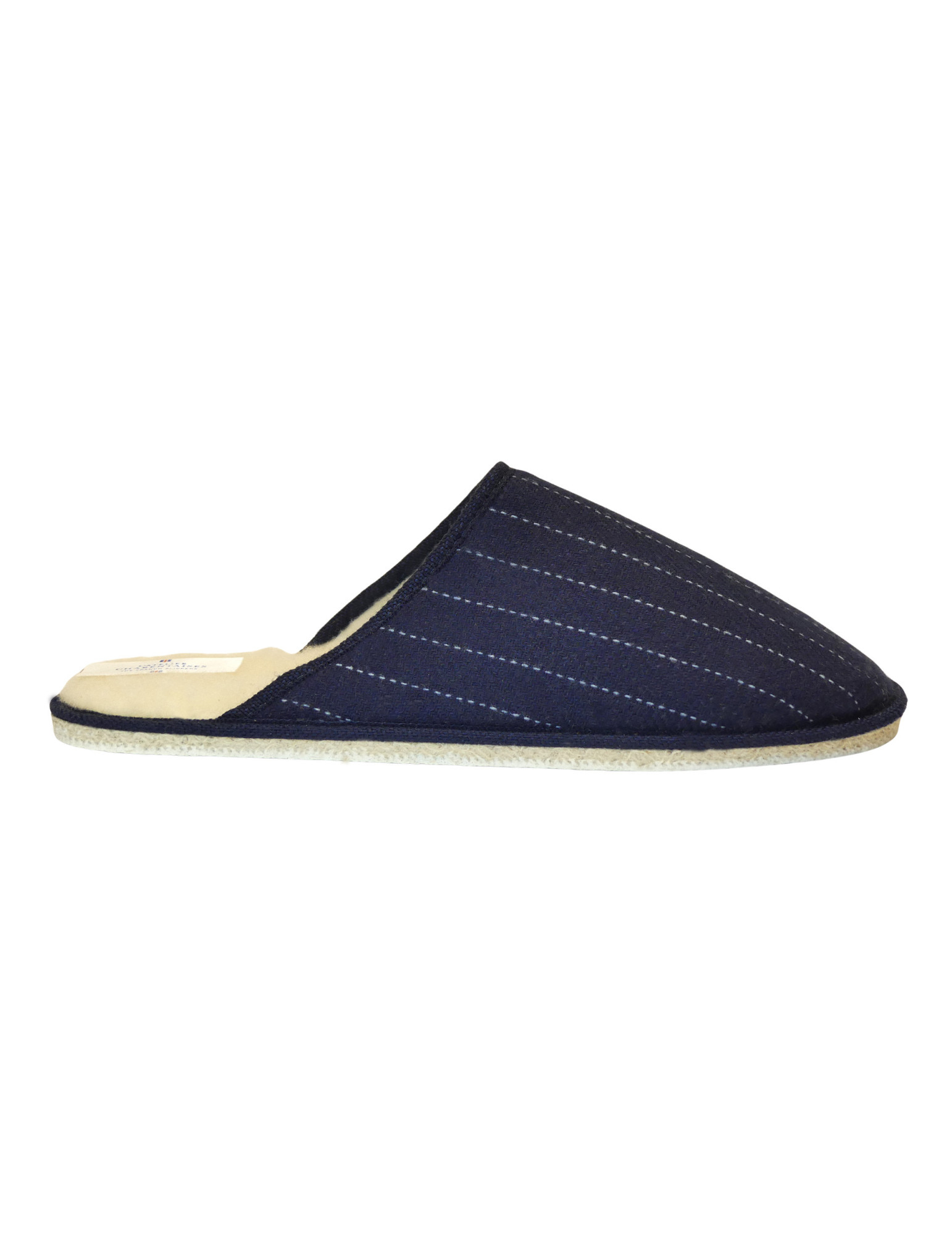 Mule homme en feutrine unie chausson confort L'Atelier Charentaises